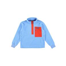 Patagonia Kids - pullover med dragkedja - barn - återvunnen polyester - 14 år - Blå