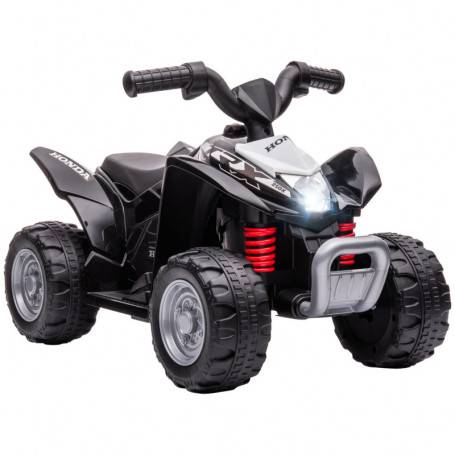 Elektrisk Mini-Fyrhjuling för Barn ATV För barn 1,5–3 år, maxvikt 25 kg, Svart