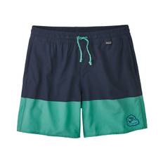 Hydropeak Volley Shorts 16 in. - Defend Our Oceans Santa Cruz Block: Tidepool Blue - Herr