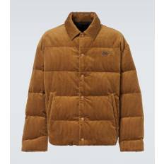 Prada Cotton corduroy down jacket - brown - EU 44