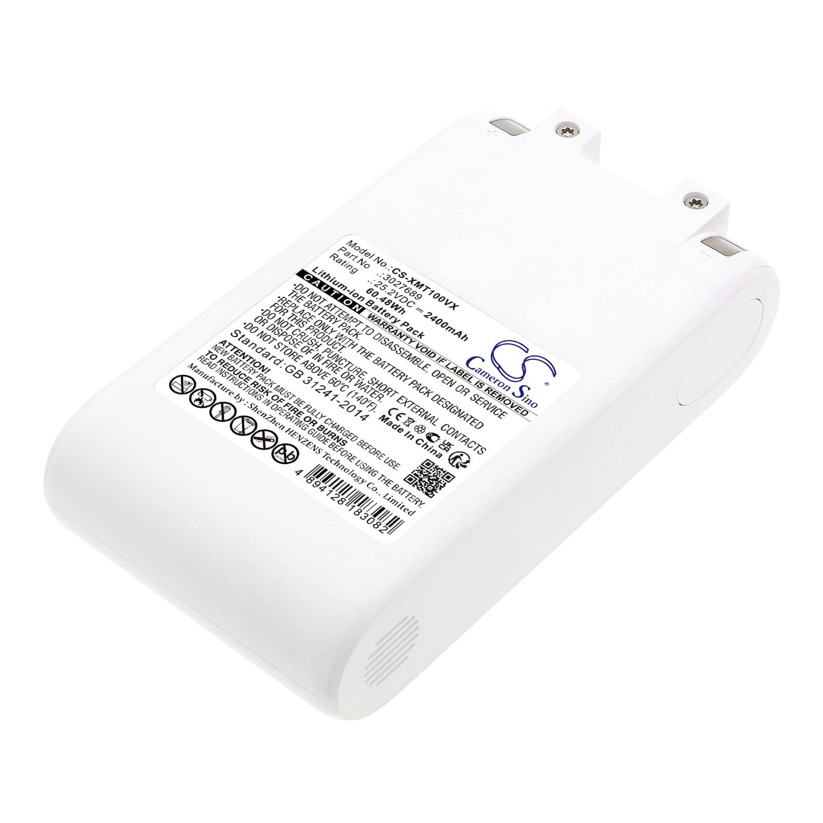Batteri till Xiaomi Dreame G9 mfl - 2.400 mAh