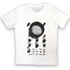 Alice In Chains: Unisex T-Shirt/Oscilloscope (White) (X-Large)
