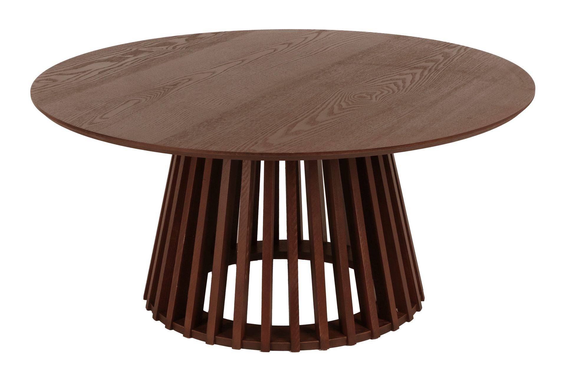 Peyra Soffbord Runt 86 cm Fanér - Valnöt Soffbord