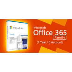 Microsoft 365 Family (1 Year / 6 Account)