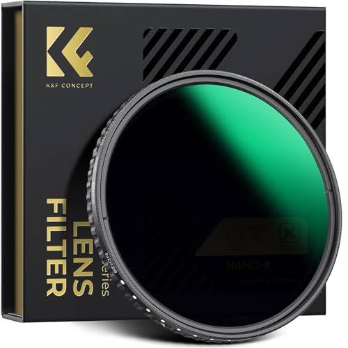 K&F Concept 40.5mm ND-filter Justerbar ND8-ND128 (5 Stops) Kameralins Neutrala Densitetsfilter Nano Slim Linsfilter Justerbart ND8 ND16 ND32 ND64 ND128