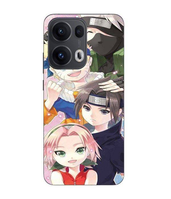 Maniacase Case For Oppo Reno 13 Pro 5G kakashi naruto sasuke sakura