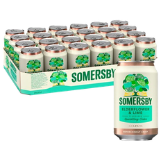 Somersby Elderflower Lime Cider 4,5% 24x33 cl.