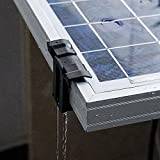 SPORTARC 30 st 30-40 mm solpanel vattendräneringsklämmor PV-moduler rengöringsklämmor för vattendränering fotovoltaisk panel vattenavloppsklämmor