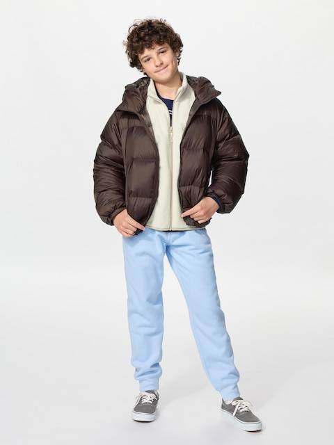 Uniqlo - Pile Lined Joggers - Light Blue - 13 Years (160cm)