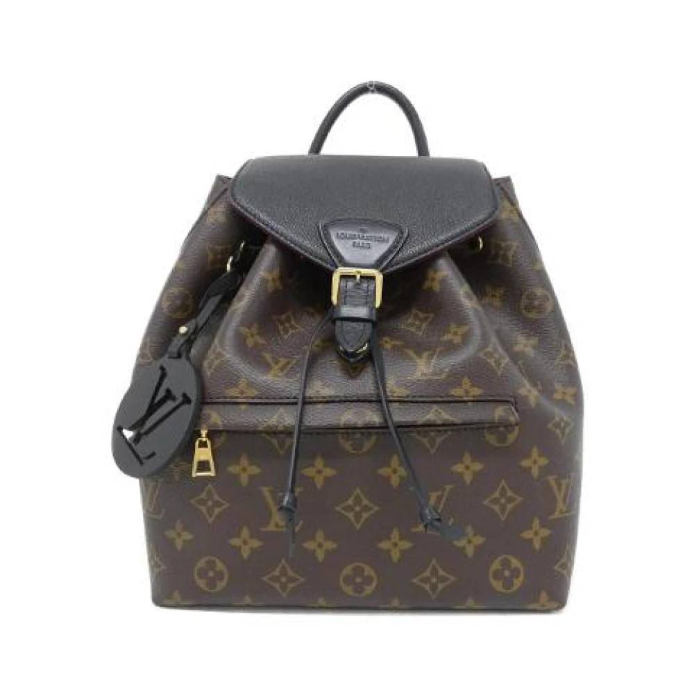 Louis Vuitton Vintage - Pre-owned Monogram Montsouris Ryggsäck Vintage - Dam - ONE Size - Läder