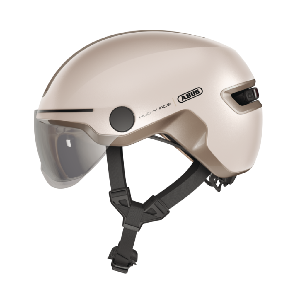 Cykelhjälm Abus Hud-Y ACE Champagne Gold