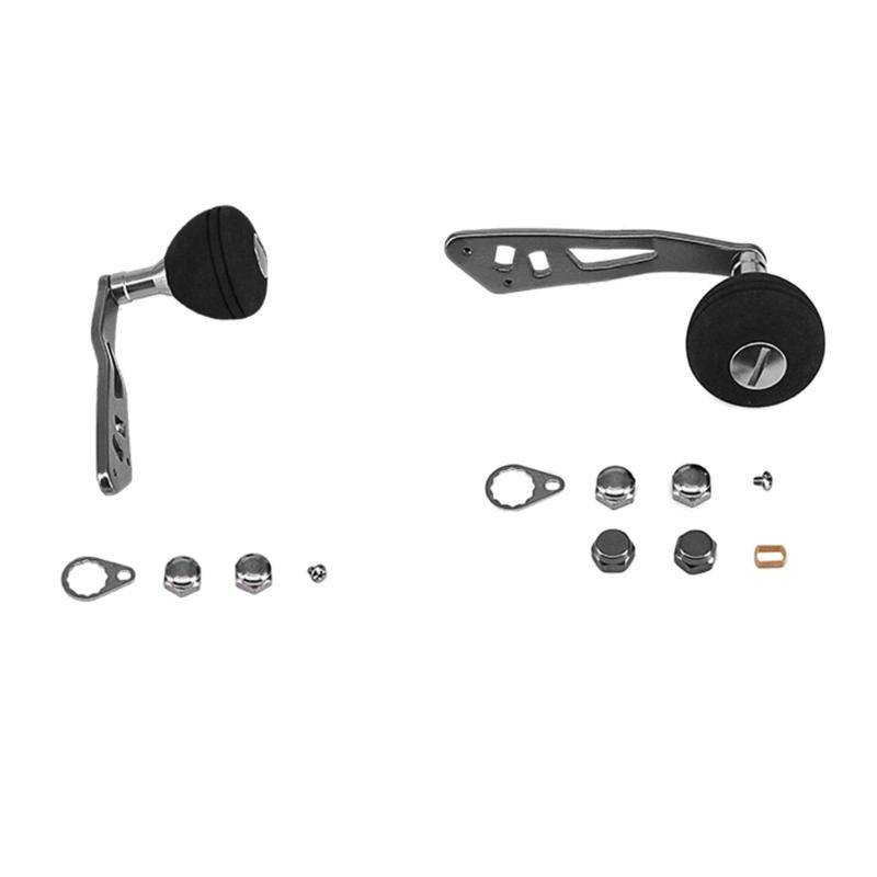 Enkel fiskerullehandtagsknopp Baitcastingrulle Power Handle Fisketillbehör black