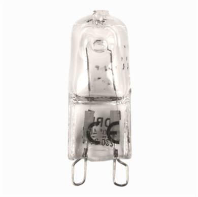 Pære til ovn - Halogen, 230V / 40W / Type G9 - Universal.