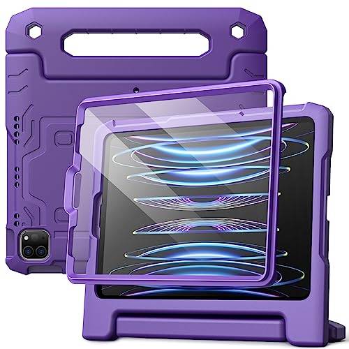 JETech Barnfodral för iPad Pro 11" & iPad Air 5/4 10,9", Djuplila