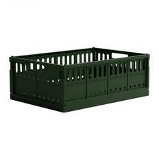 Made Crate Foldekasse - Maxi - 48x33x17,5 cm - Racing Green - Made Crate - OneSize - Foldekasse