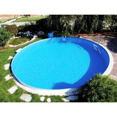 STARTER SET Stahlwandpool Rund Ibiza Ø 500 x 120 cm