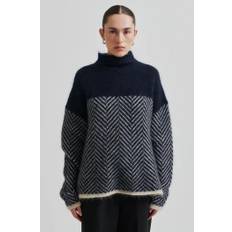 Herrin Knit T-Neck fra Second female