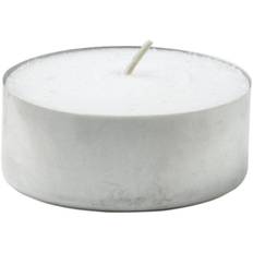 Duni fyrfadslys Ø3,9cm 8 timer paraffin hvid