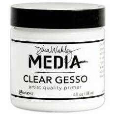 Dina Wakley MEdia Gesso 118ml Jar - Clear