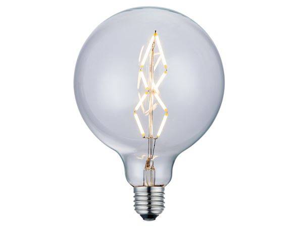 LED globe - zigzag - 2W - 125 mm - E27