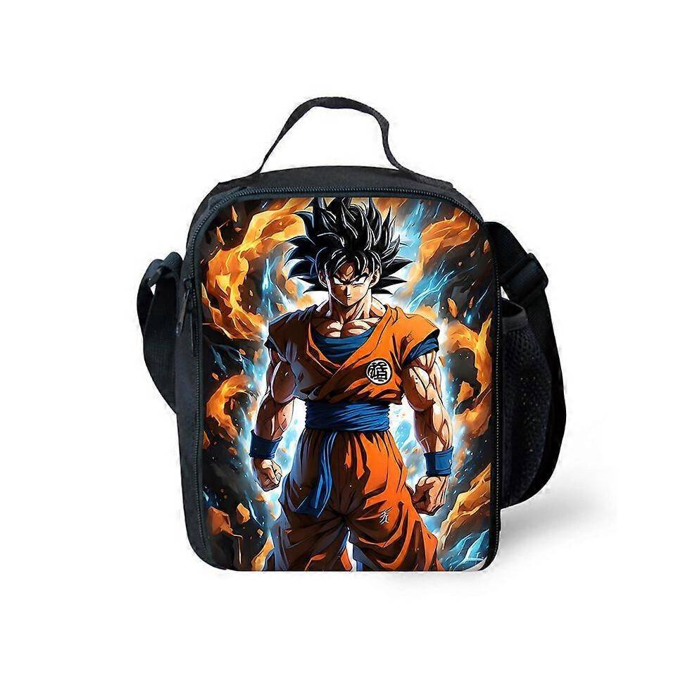 (CB-199X10A3) pcs set Cute Anime Child School Backpack with Lunch For G-Gokus Bags ,Pencil Bags ,School Bags for Boys Girls Best Gift