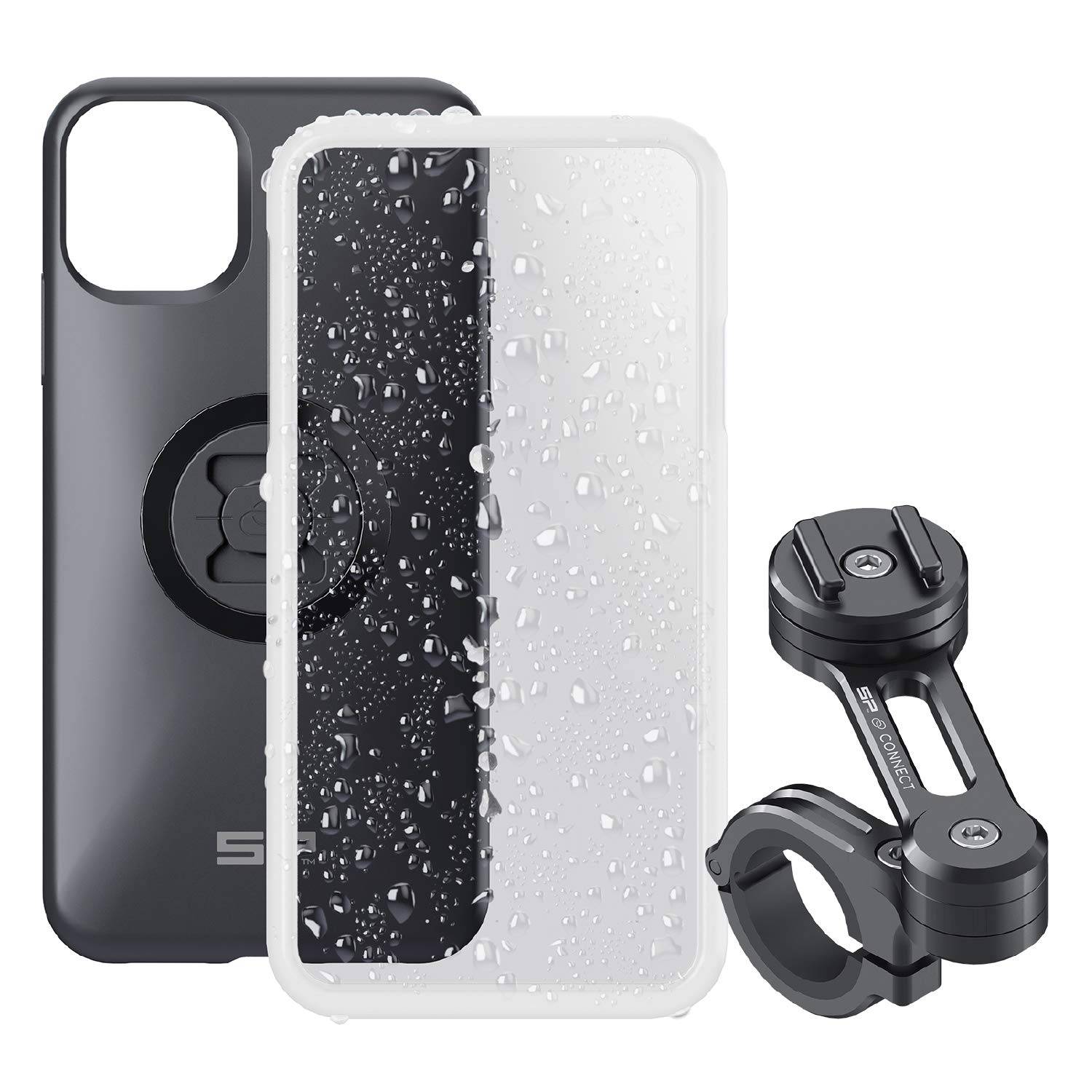 SP Connect Daytona Motorcycle Phone Holder 53924 Moto Bundle, iPhone 11 (XR) 16726