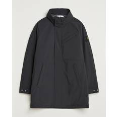 Stone Island Soft Shell Waterproof Coat Black