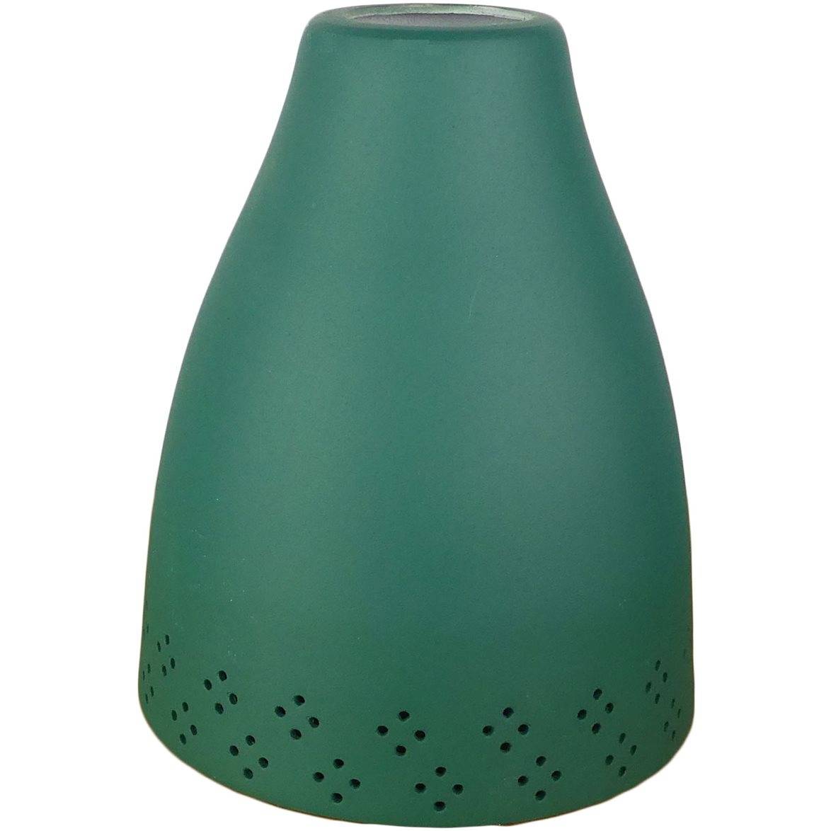 BERGO Lampskärmar Curve Plåtskärm Grön 16cm