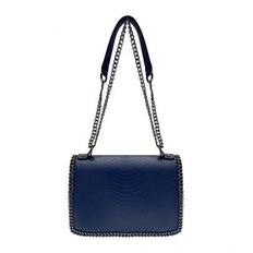 MILANO Women Top Handle Bags Pu Leather Minimalist Quiet Luxury Fashionable Business Casual Solid Color High Capacity For Work Travel Dating High Q - Blue