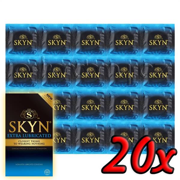 SKYN® Extra Lubricated 20 pack.