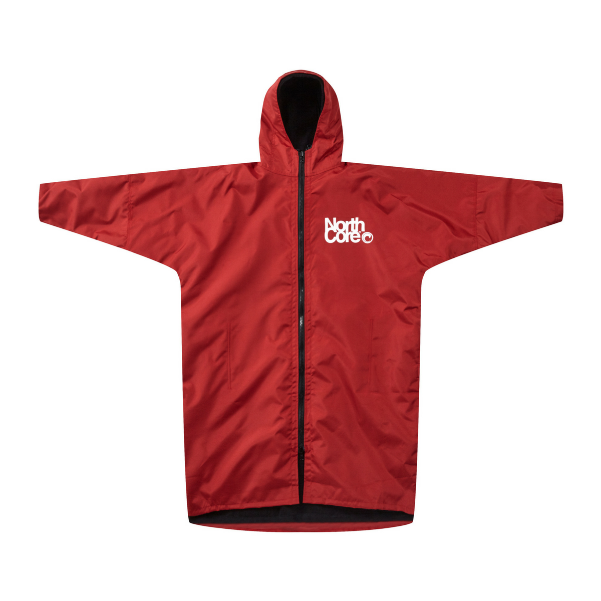 Beach Basha PRO - 4 Season Hard Shell Changing Robe - Red - Large / Extra Large