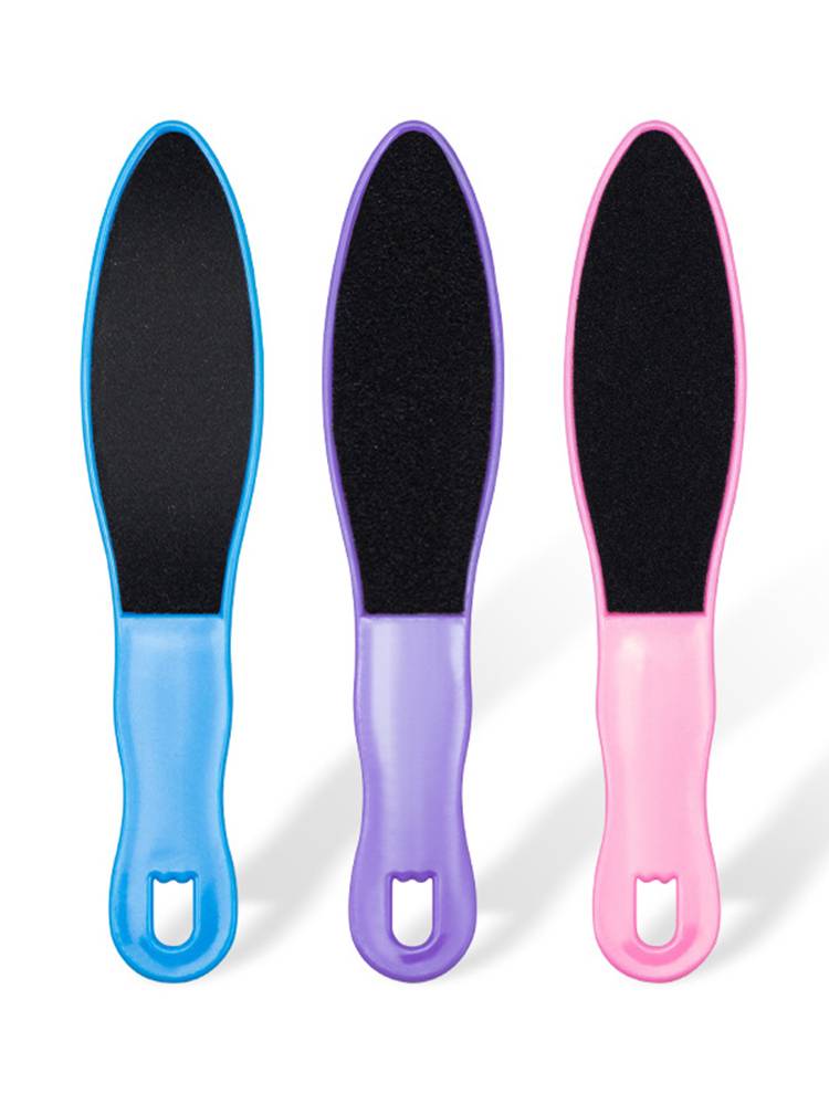 Double Sided Foot Scraper Brush Exfoliator Dead Skin Callus Remover Pedicure Foot Care Tool