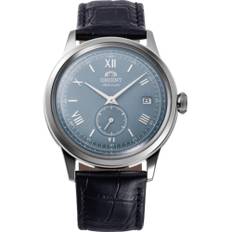 Orient Bambino Classic Blue Dial Leather Strap Men&apos;s Watch RA-AP0103L30B