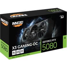 Inno3D GeForce RTX 5080 X3 GAMING OC 16GB GDDR7 3xDP+HDMI