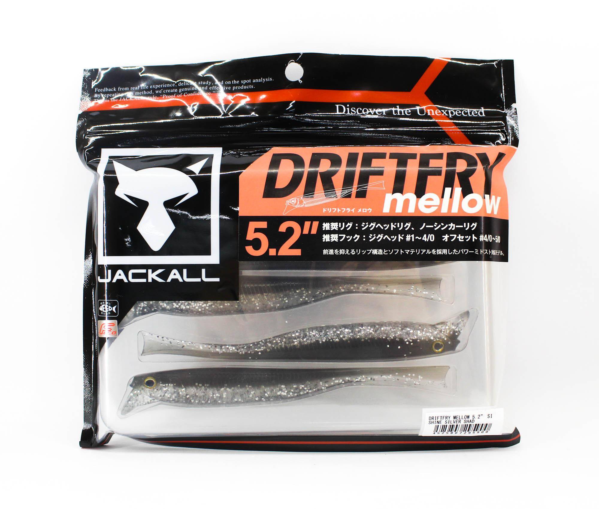 Jackall Soft Lure Drift Fry Mellow 5,2 Inch Shine Silver Shad (5900)