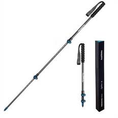 NATUREHIKE NH19S010-T Ultralätt kolfiber 120 CM Walking Stick Backpacking Camping 3-delad vandringsstav med förvaringslåda