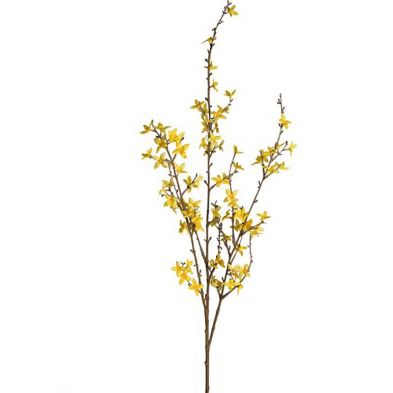Kunstig forsythia gren - 120 cm