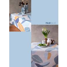 Palm Blue akryldug med antiskrid – Notes by Susanne Schjerning
