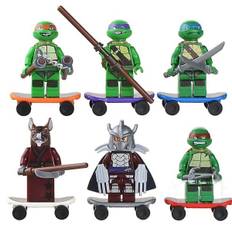Børns Uddannelsesmæssige Samle Byggeklodser Legetøj Teenage Mutant Ninja Turtles Gave Teenage Mutant Ninja Turtles Byggeklodser