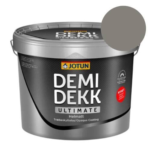 TILBUD: JOTUN DEMIDEKK Ultimate Helmat 2,7 l. Farve: 1462 Grå Skifer.