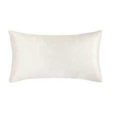 Lenoites Mulberry Silk Pillowcase White 50 x 90 cm