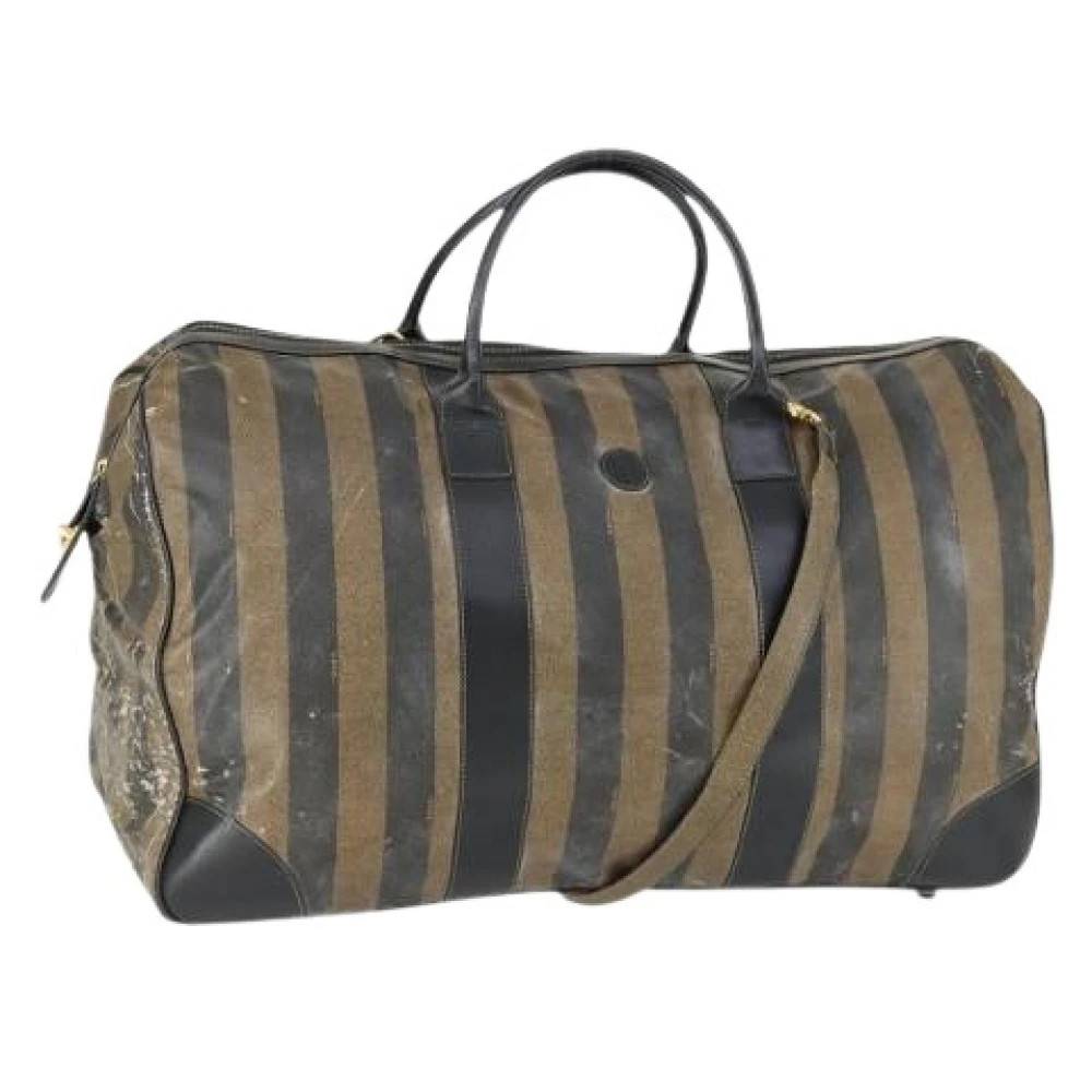 Fendi Vintage Pre-owned Weekend Bag - Vintage - Dame - Flerfarvet - ONE SIZE - Nylon