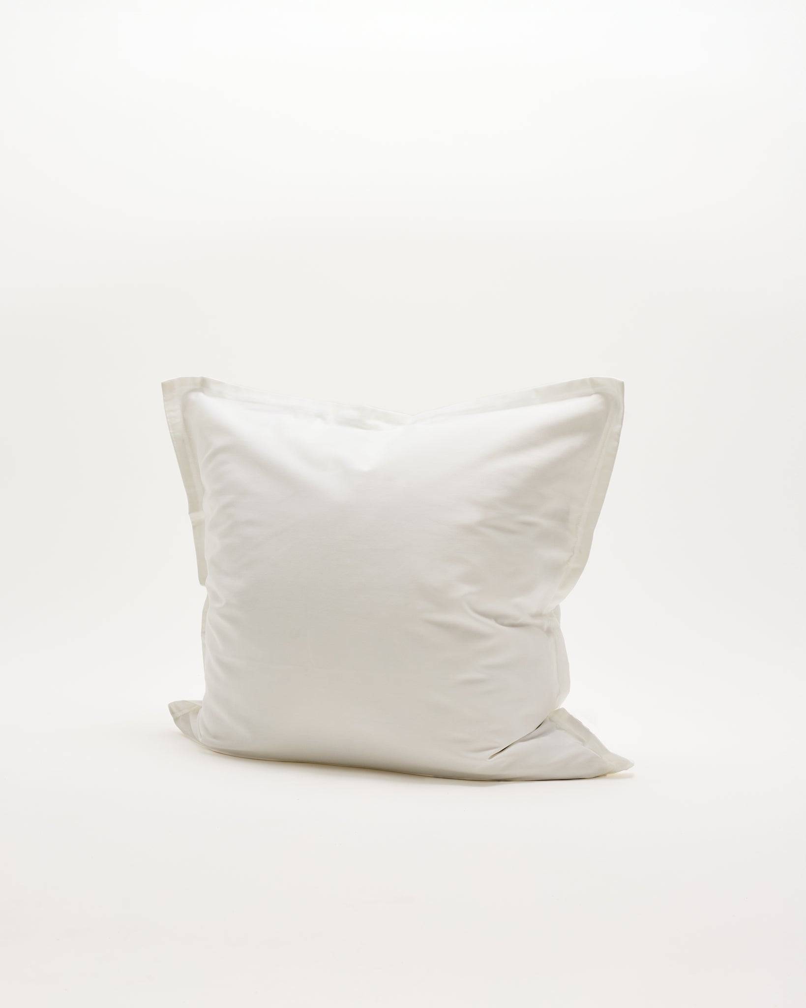 Pudebetræk Egyptisk bomuld Hvid - 60x63cm / Hvid