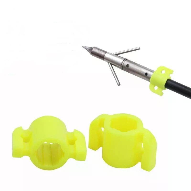 Bow Fishing Arrow Safety Slide Accessories Kit Portable Securely Wrapped Arrow Slider Set Archery Accessories