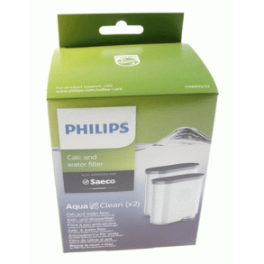 Aquaclean vandfilter og kalkfilter til Philips Saeco kaffemaskine 2 stk.