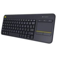 Logitech Wireless Touch Keyboard K400 Plus (Nordic) Sort