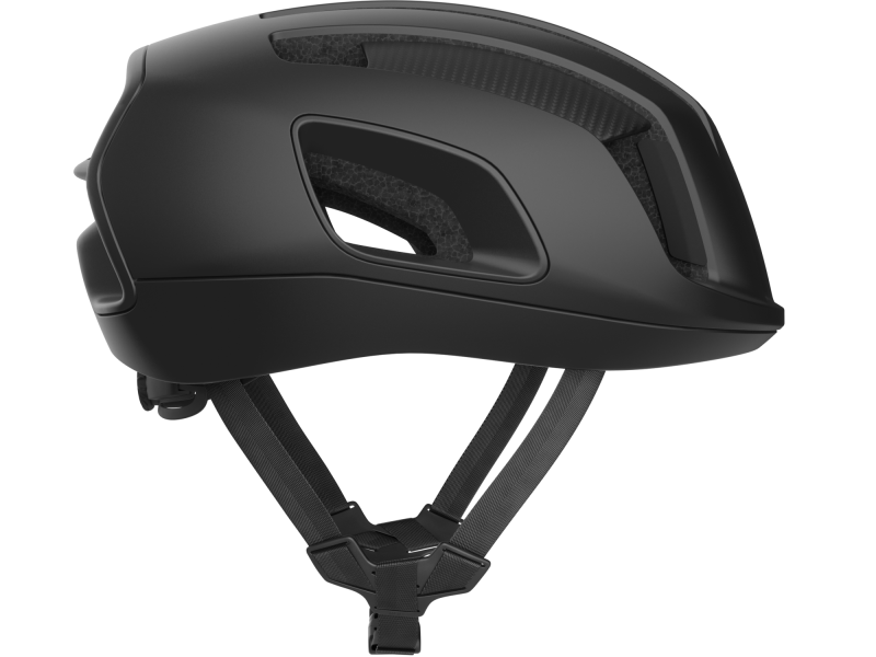 POC Cytal Carbon Cykelhjälm, Uranium Black Matt, S (50-56 cm)