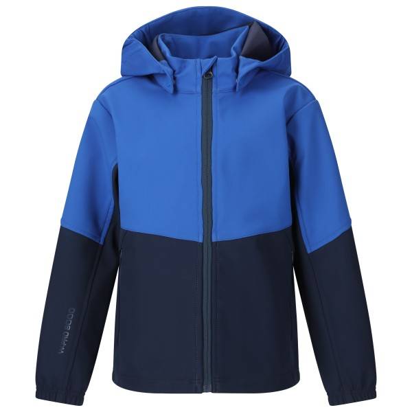 ZIG ZAG Kid's Troy Softshelljacka Barn Storlek 110 - 5 years Färg olympian blue