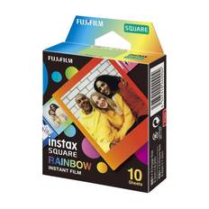 Fujifilm Instax Square film Rainbow 10 ark ➞ På lager - klar til levering