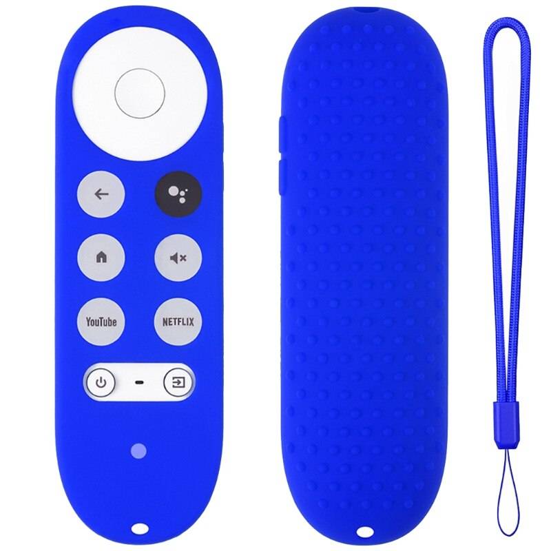 Silikonskal Chromecast Voice Remote - Blå.